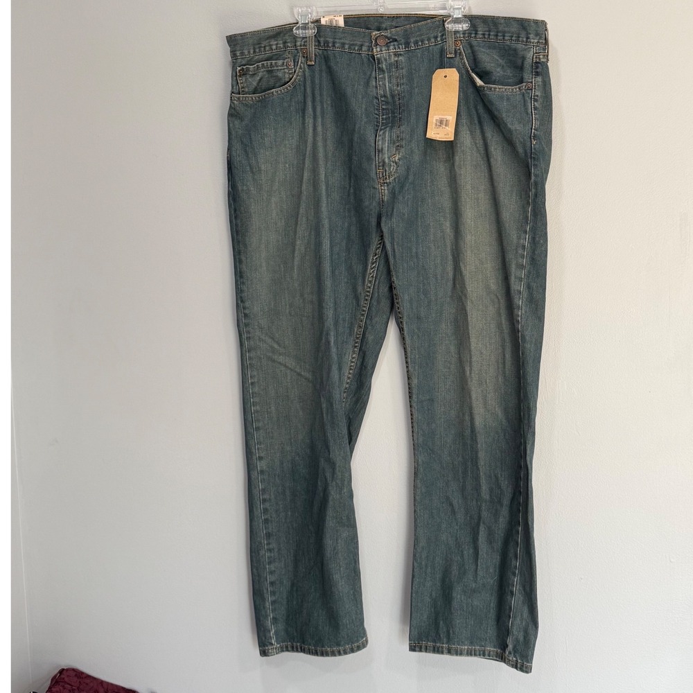 Levis 559 Relaxed Straight Mens Jeans Blue Denim 44x32 005590733 NWT